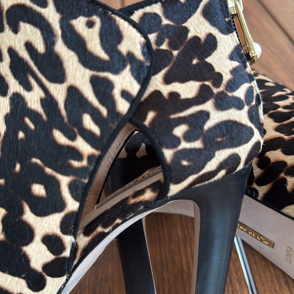 Louise et Cie Cow Hair & Leather Animal Print Shooties - Size 6.5 - Picture 7 of 7